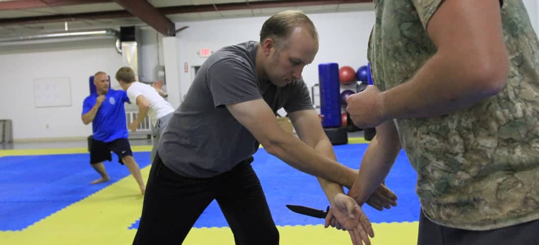 Knife Defense Class Photo